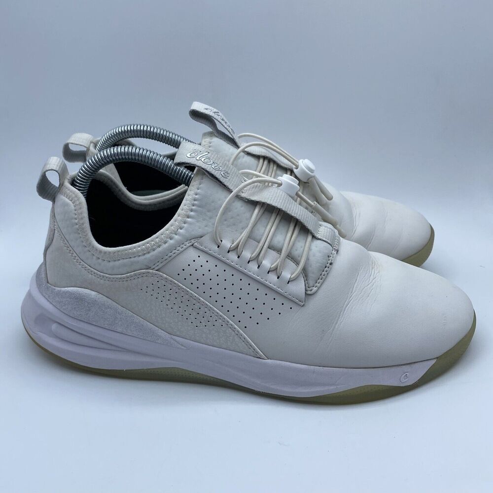 Clove Shoes Womens Size 10 White Leather Nursing Comfort Work Sneakers CL004